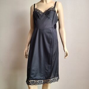 Vintage Lace-Accented Slip